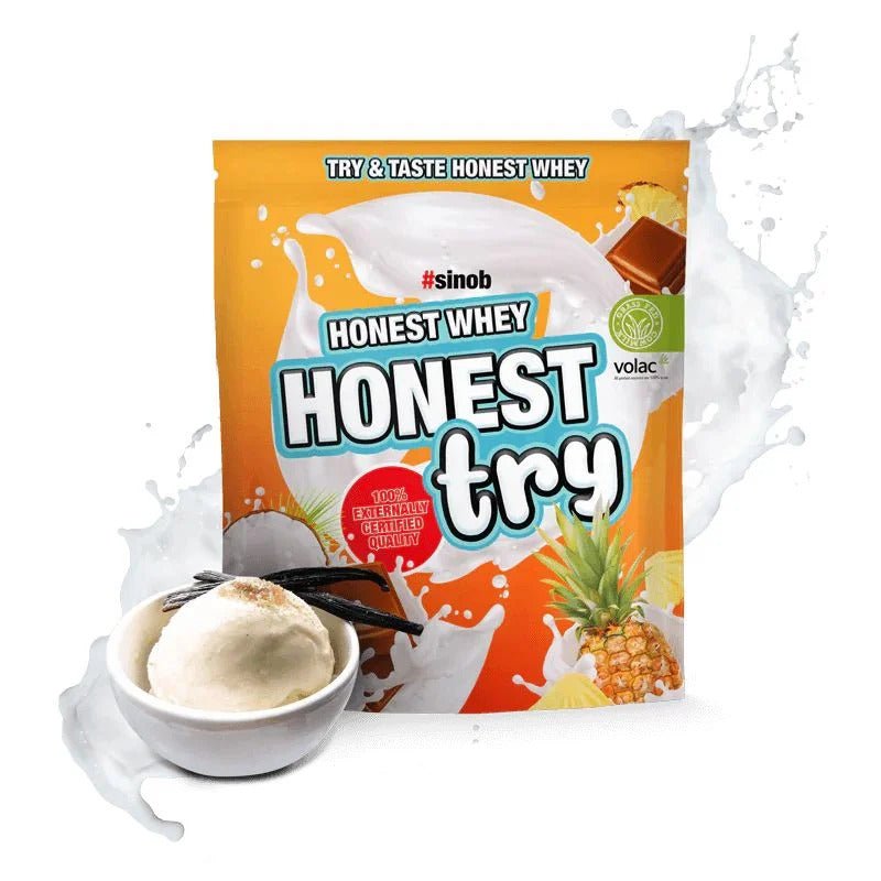 Sinob Honest Whey+ 450g - Styrkekraft.no