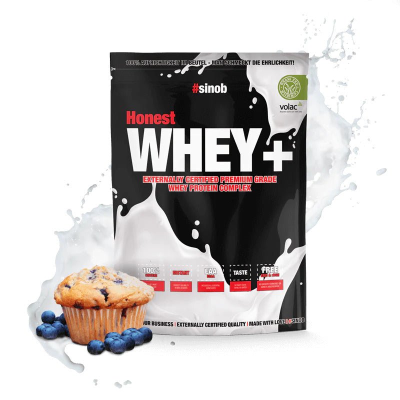 Sinob Honest Whey+ 820g - Styrkekraft.no