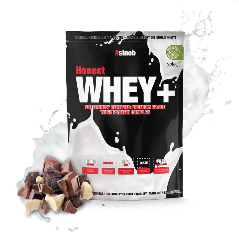 Sinob Honest Whey+ 820g - Styrkekraft.no
